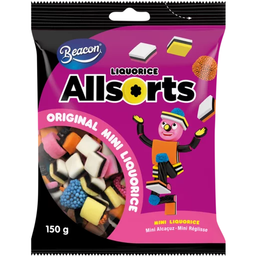 Allsorts Original Mini Liquorice 150g