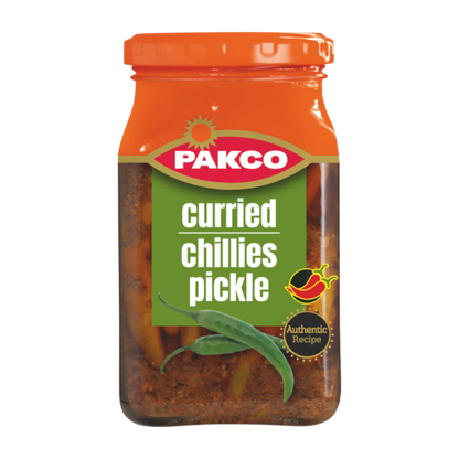 Packo Curried Chillies 385g