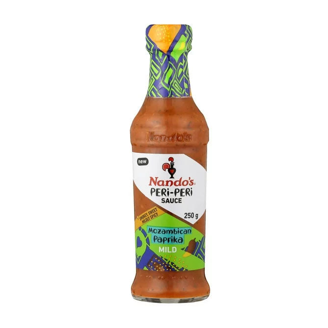 Nando's Mozambican Paprika Mild Peri-Peri Sauce Bottle 250ml