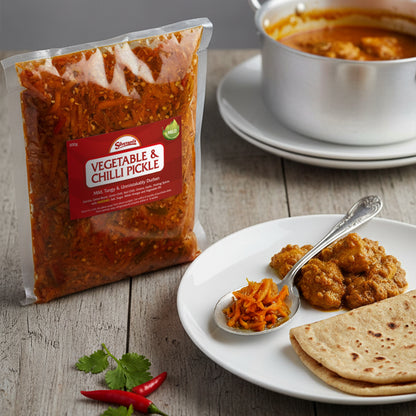Vegetable and Chilli Pickle 300g